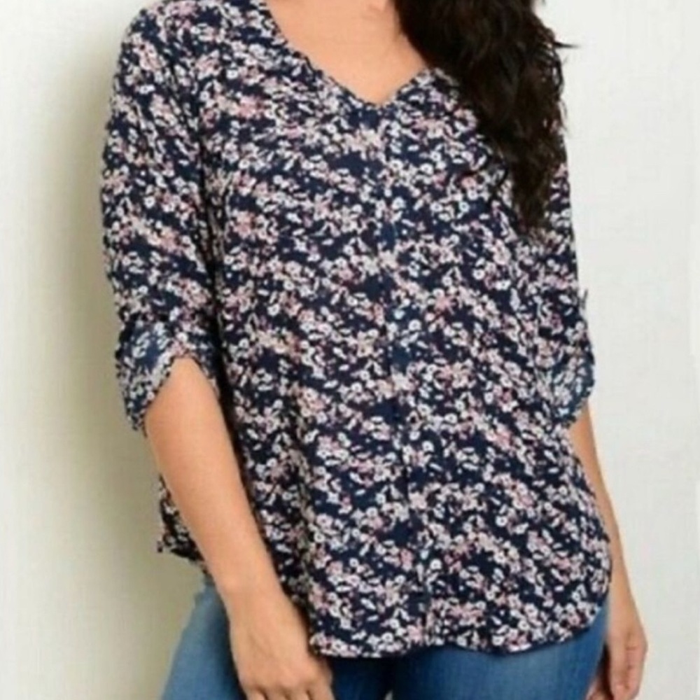 Torrid Floral Harper Blouse. Size 0